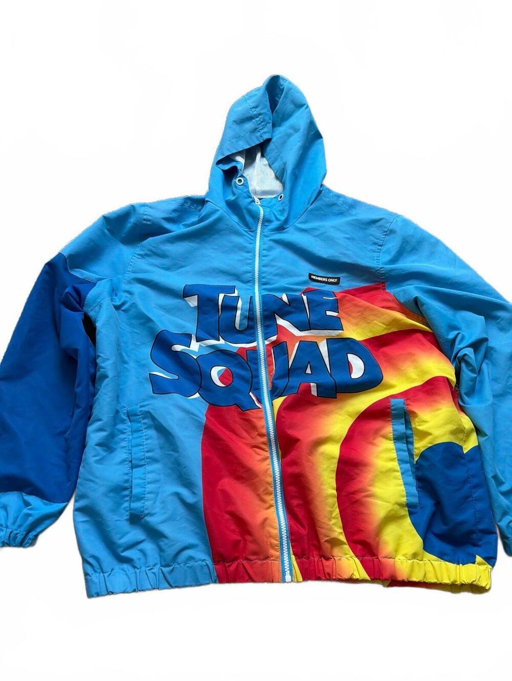 Tune Squad Members Only Men Windbreaker Jacket XL